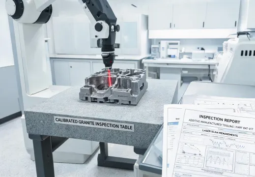 CMM and laser scanning inspection room
