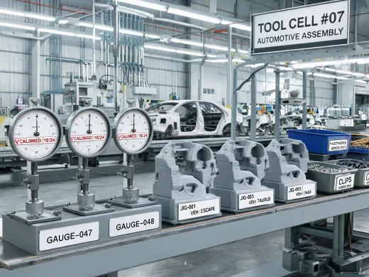 Automotive tooling supply cell