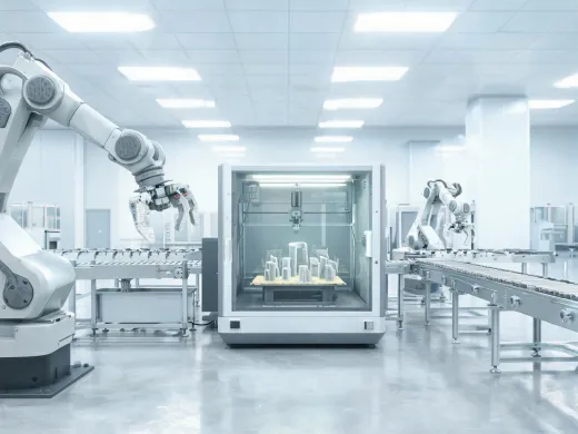 Industrial automation printer fixtures
